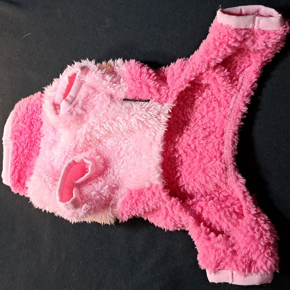 Pink Fuzzy Dog Sweater - Picture 2 of 2